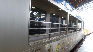 JRに乗り入れる列車もあります