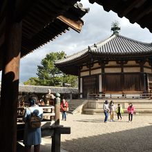 夢殿を中心とする東院伽藍