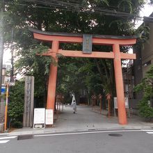 正面の様子です。