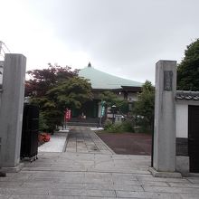 入り口の様子です。