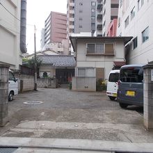 入り口の様子です。