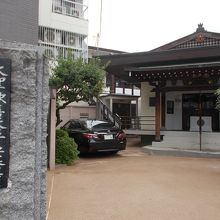 入り口の様子です。