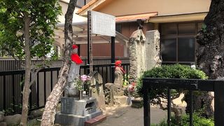 源頼朝が鎌倉に討ち入ったときの戦死者の塚