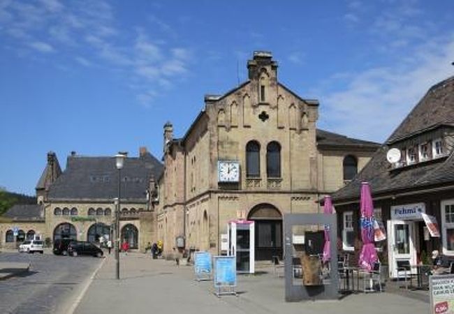 2018年5月　心の安らぎ旅行　Goslar ゴスラー中央駅♪