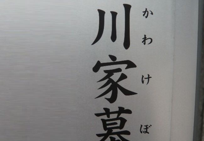 千川上水の開削に尽力した千川家の墓が、東武練馬の駅の東南の阿弥陀堂の墓地にあります。