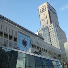 札幌駅に直結しています