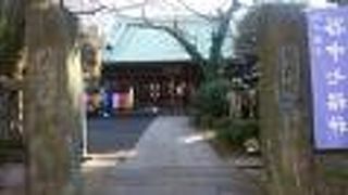 落ち着いた雰囲気の寺院