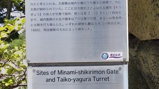 小規模な櫓だったようです