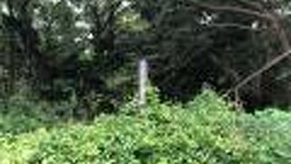 貝塚は立入禁止になっている