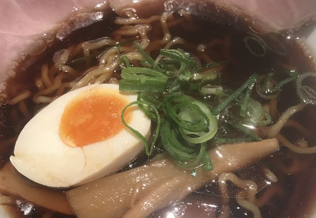 甘くてコクのある醤油ラーメン