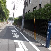 女子医大通りからの景観です。