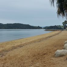 きれいな海岸線だ