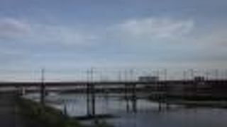 大和川も走ります