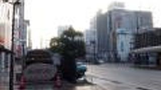 岡山駅前のメインストリート