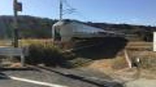 新幹線と、あまり時間差はない。