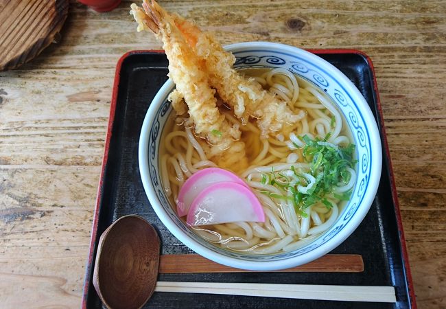 別府地獄巡り中にうどんでランチ