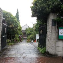 入り口の様子です。