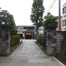 入り口の様子です。