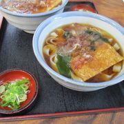 名古屋城を眺めながら、愛知県の名物の代表的麺料理、名古屋きしめんを食べました。