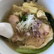 美味しさの極致の塩ラーメン