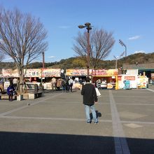 浜名湖サービスエリア 屋外ショップ