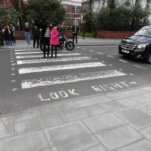 Abbey roadの横断歩道