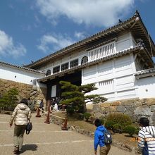 ここから天守閣までが一苦労。