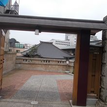 入り口の様子です。