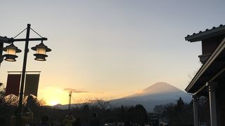 夕陽と富士山が本当に美しい！御殿場
