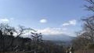 富士山が見える穴場スポット。平和公園