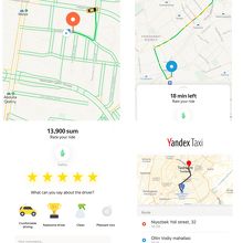 明朗会計のYandex Taxi配信アプリでした