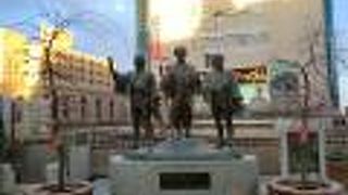 水戸＝水戸黄門なので探して行きました