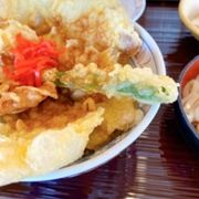 豚天丼美味しい