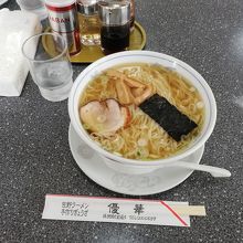 佐野ラーメン優華の佐野ラーメン