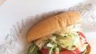 国内線１階　「モスバーガー」　新千歳空港　