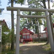 諏訪八幡神社境内にあります