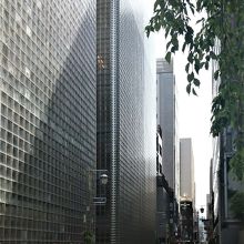 元ソニービルがあった裏手の小路