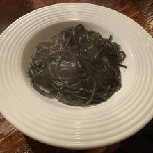 イカスミスパゲッティ