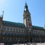 2018年5月　Hamburg　ハンブルク Rathaus 市庁舎♪