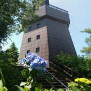 雲辺寺山頂の展望台