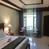 アップグレードして頂きビーチ横の部屋になりました。