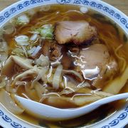 早朝から営業しているラーメン店