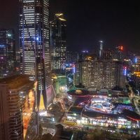 ラウンジからの夜景