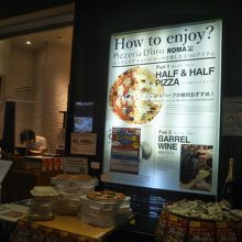 ピッツェリア ドォーロ ローマ 台場店