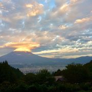 富士山の眺望がきれい。金時山への登山にも。