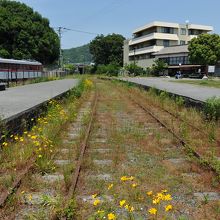 廃線の跡だ