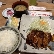 ヒレカツ定食(小)