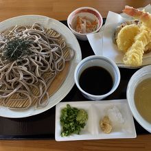 天ぷらざるそば