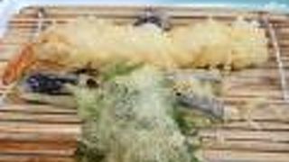 揚げたての天ぷら