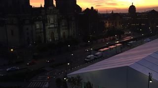 メキシコシティの町の中心